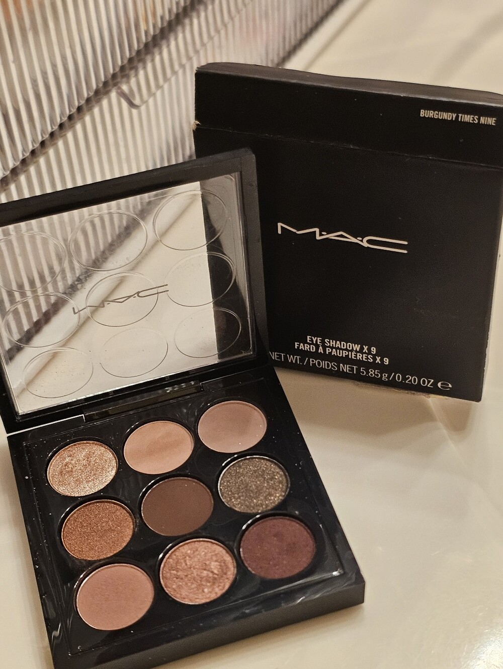 MAC EyeShadow Palette Burgundy Times Nine ☆ RARE ☆ Read Below